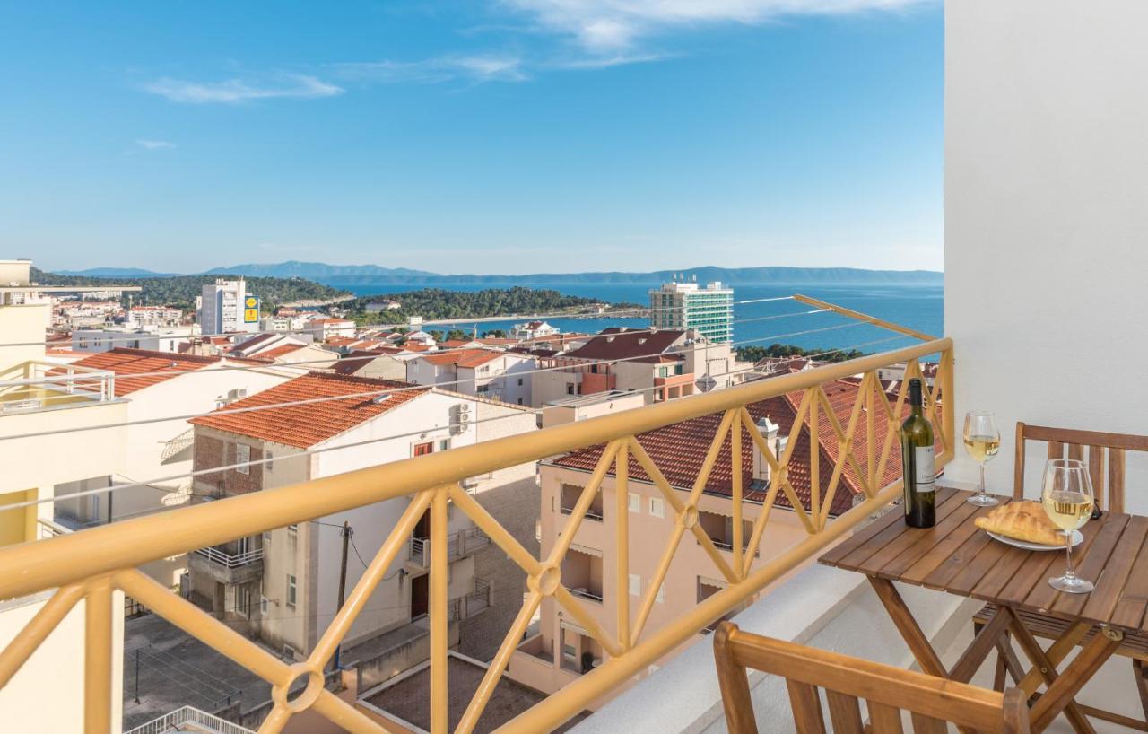 Vista Mare Apartment - 3 Bedroom, Sea View Makarska Buitenkant foto
